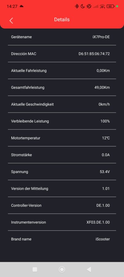 iScooter IX7 Pro App 3 iScooter IX7 Pro App 3