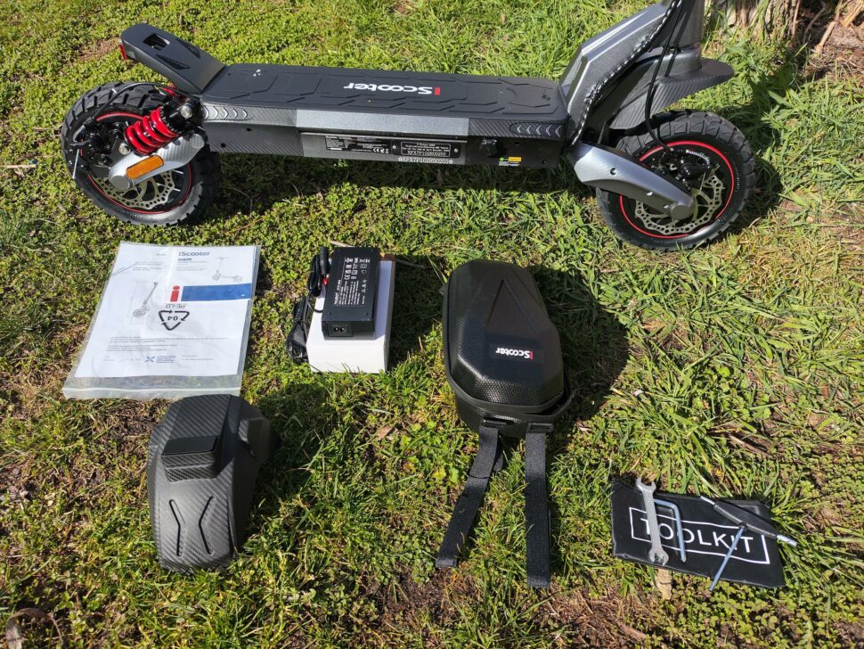 iScooter IX7 Pro Lieferumfang 2 iScooter IX7 Pro Lieferumfang 2