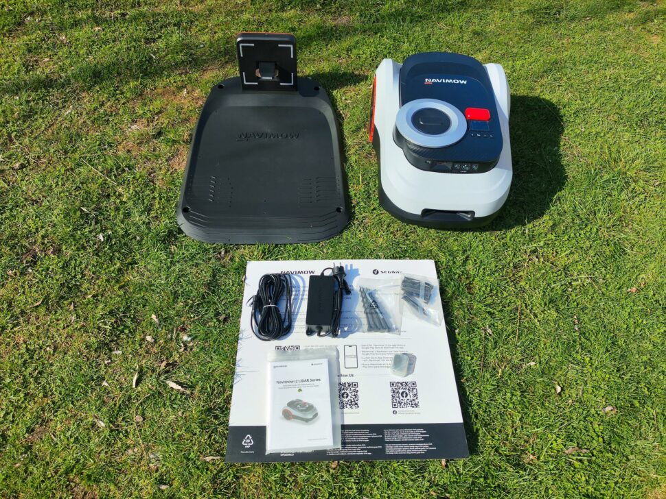 Navimow i215 LiDAR Lieferumfang 2 Navimow i215 LiDAR Lieferumfang 2