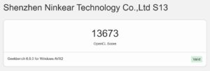 Test Ninkear S13 Benchmarks 2 Test Ninkear S13 Benchmarks 2