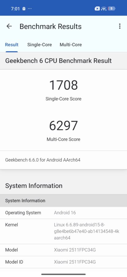 Poco X8 Pro Benchmarks Test 2 Poco X8 Pro Benchmarks Test 2