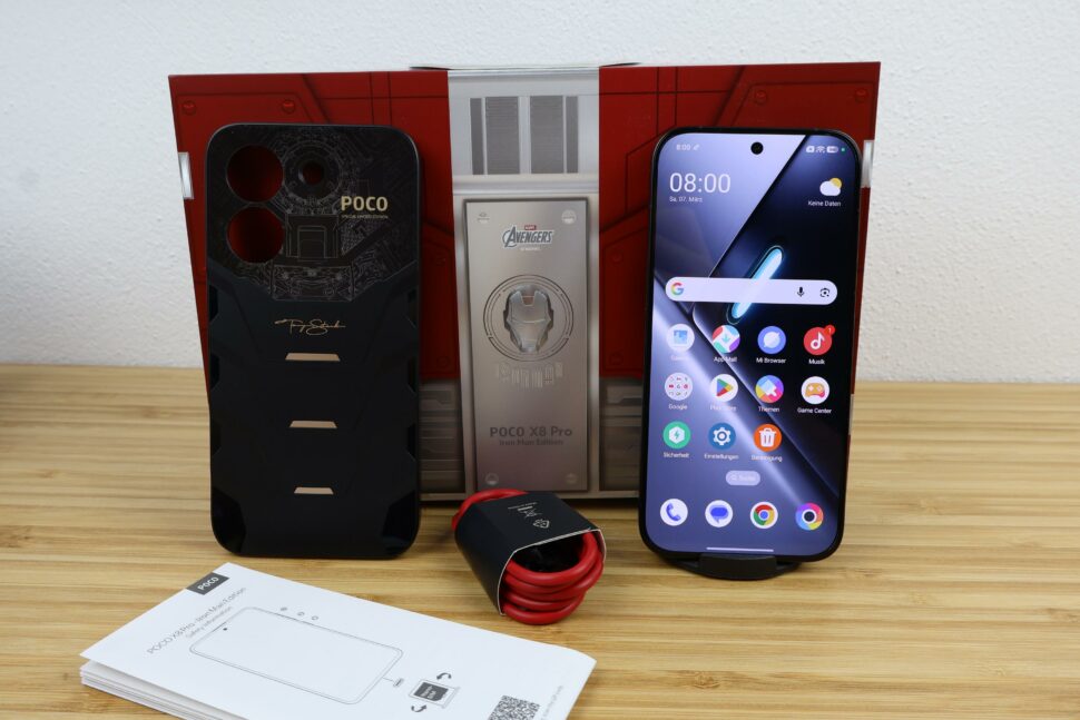 Poco X8 Pro Lieferumfang Poco X8 Pro Lieferumfang
