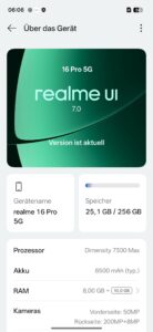 Test Realme 16 Pro System 4 Test Realme 16 Pro System 4