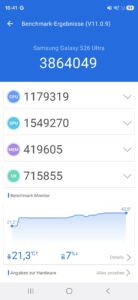 Samsung S26 Ultra Test AnTuTu Benchmark v11 Samsung S26 Ultra Test AnTuTu Benchmark v11