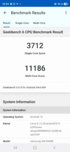 Samsung S26 Ultra Test Geekbench 6 Samsung S26 Ultra Test Geekbench 6