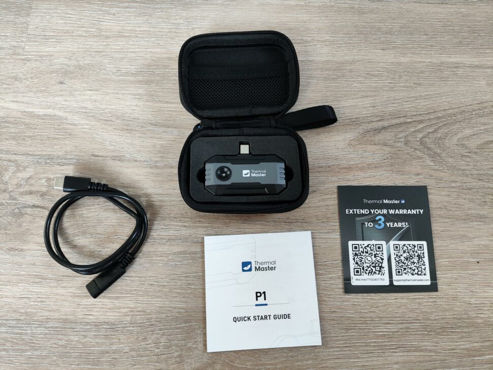 Thermal Master P1 Lieferumfang 2 Thermal Master P1 Lieferumfang 2