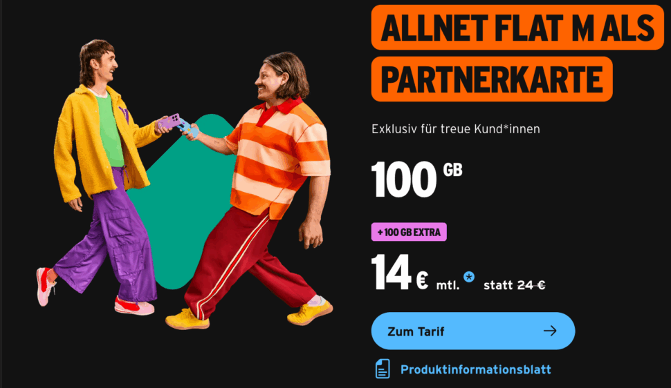 Congstar Partnerkarte Aktion Congstar Partnerkarte Aktion