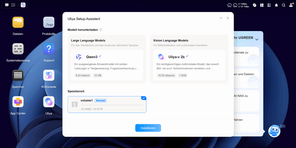 Ugreen NASync iDX6011 Pro Einrichtung X Ugreen NASync iDX6011 Pro Einrichtung X