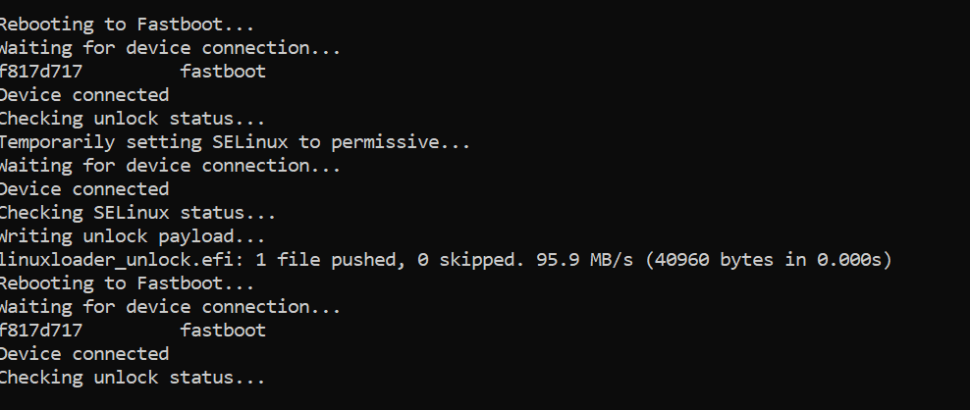 Fertig device unlock. Neustart und gut ist Fertig device unlock. Neustart und gut ist