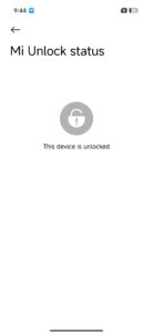 Unlock erfolgreich Unlock erfolgreich