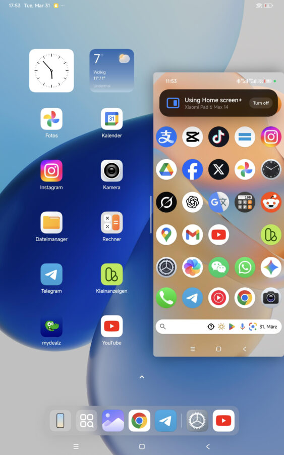Xiaomi HyperConnect mit Smartphone und Tablet 1 Xiaomi HyperConnect mit Smartphone und Tablet 1