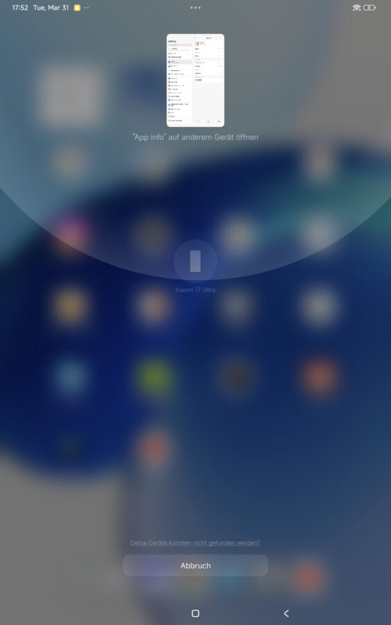 Xiaomi HyperConnect mit Smartphone und Tablet 2.service Xiaomi HyperConnect mit Smartphone und Tablet 2.service
