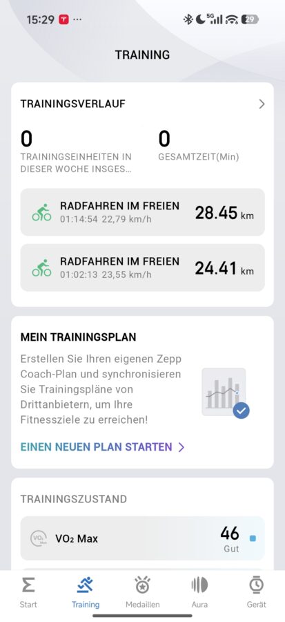 Amazfit App Funktionen und Uebersicht 5 Amazfit App Funktionen und Uebersicht 5