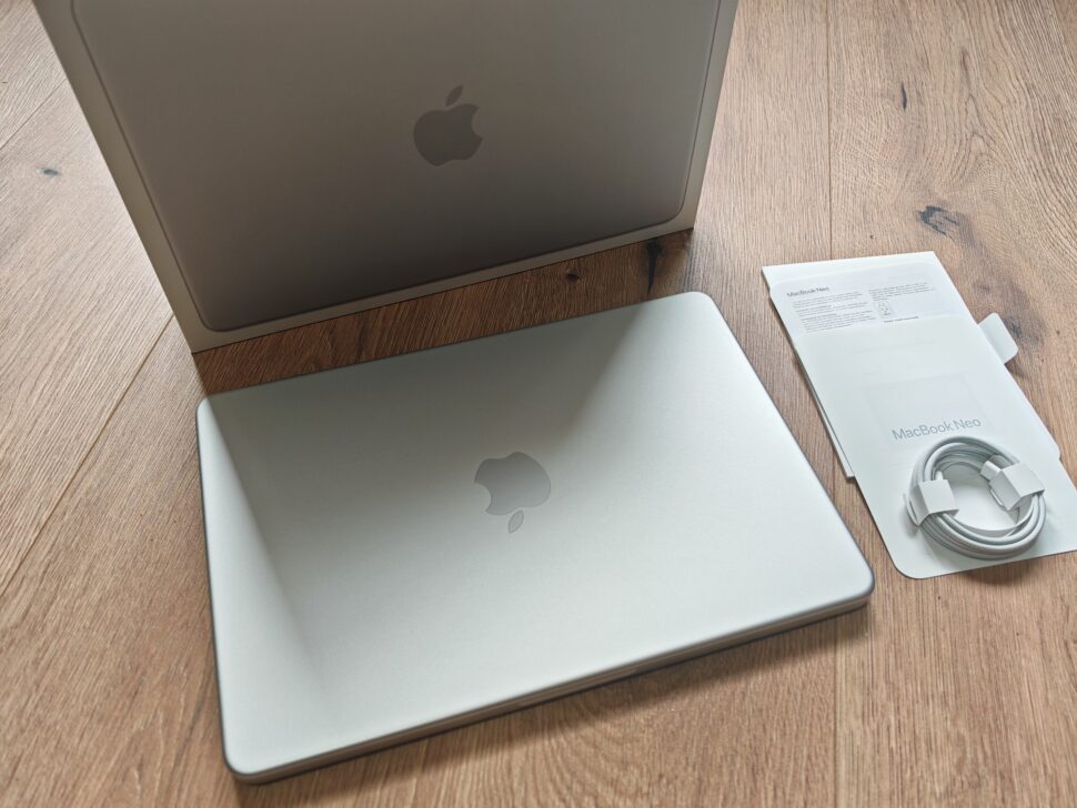 Testbericht Macbook Neo Lieferumfang Testbericht Macbook Neo Lieferumfang