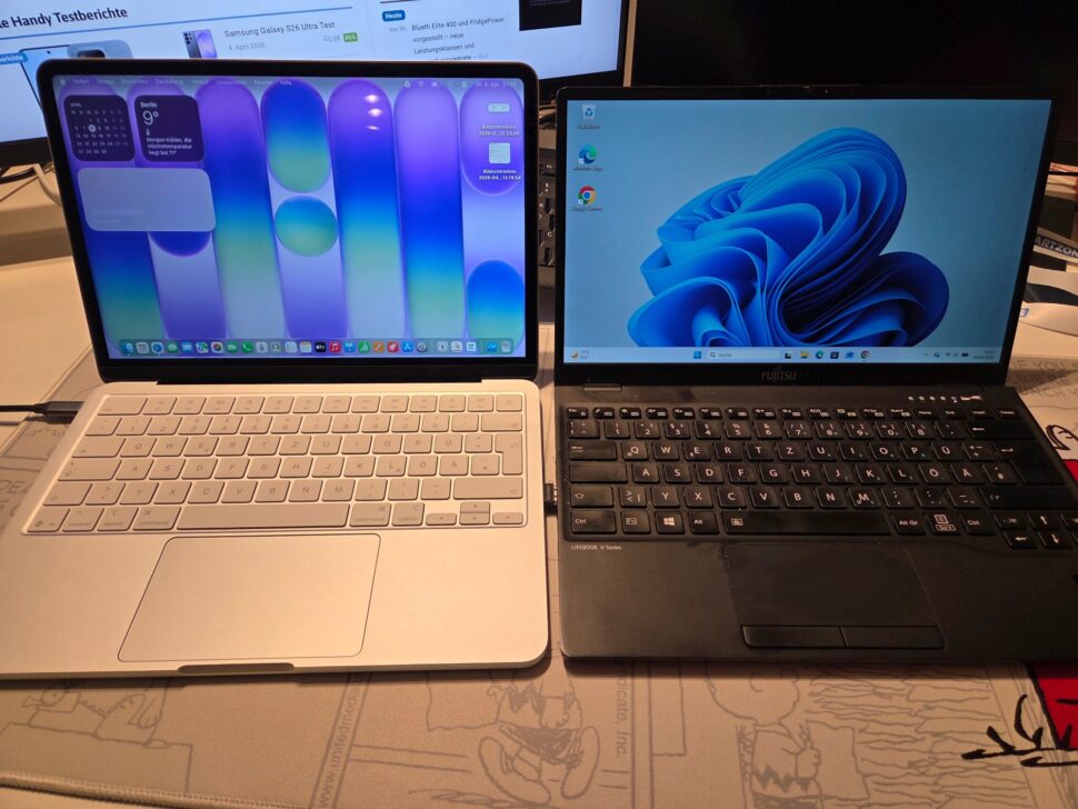 Testbericht Macbook Neo Vergleich Testbericht Macbook Neo Vergleich