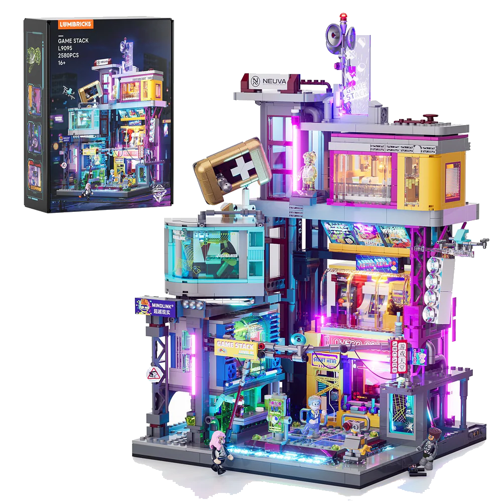 Lumibricks Game Stack Klemmbausteine Set Test Lumibricks Game Stack Klemmbausteine Set Test