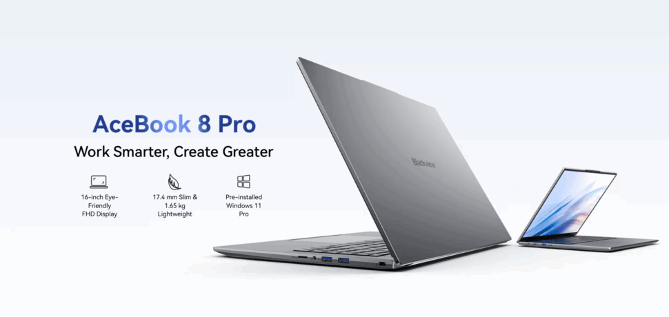 Blackview AceBook 8 Pro Banner I Blackview AceBook 8 Pro Banner I