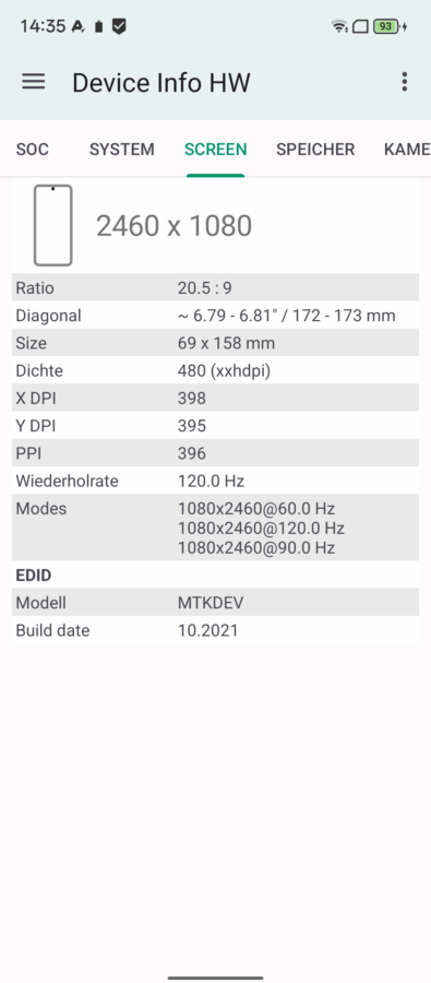 Blackview Oscal Pilot 6 Display 1 Blackview Oscal Pilot 6 Display 1