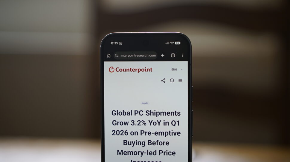 Counterpoint PC Verkaufszahlen Q1 2026 Banner Counterpoint PC Verkaufszahlen Q1 2026 Banner