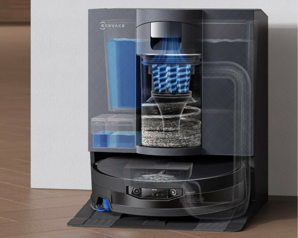 Ecovacs Deebot X12 OmniCyclone vorgestellt Station Ecovacs Deebot X12 OmniCyclone vorgestellt Station