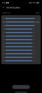 HUAWEI WiFi Mesh X3 Pro Test Screenshot WLAN 2 HUAWEI WiFi Mesh X3 Pro Test Screenshot WLAN 2