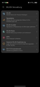 HUAWEI WiFi Mesh X3 Pro Test Screenshot WLAN 3 HUAWEI WiFi Mesh X3 Pro Test Screenshot WLAN 3