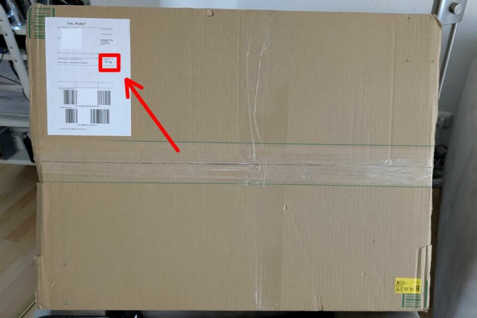 KTC A25Q5 Megapad 10 Verpackung KTC A25Q5