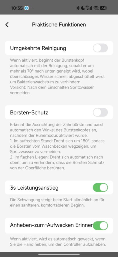 Laifen Wave Pro Test App Einstellungen 10 Laifen Wave Pro Test App Einstellungen 10
