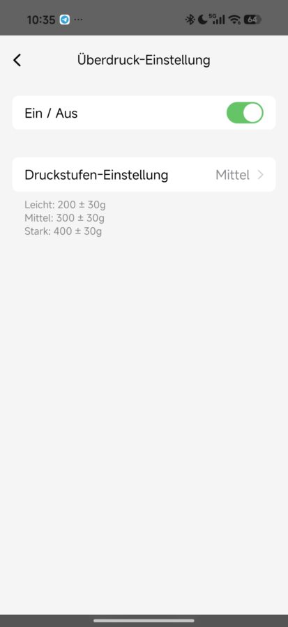 Laifen Wave Pro Test App Einstellungen 8 Laifen Wave Pro Test App Einstellungen 8