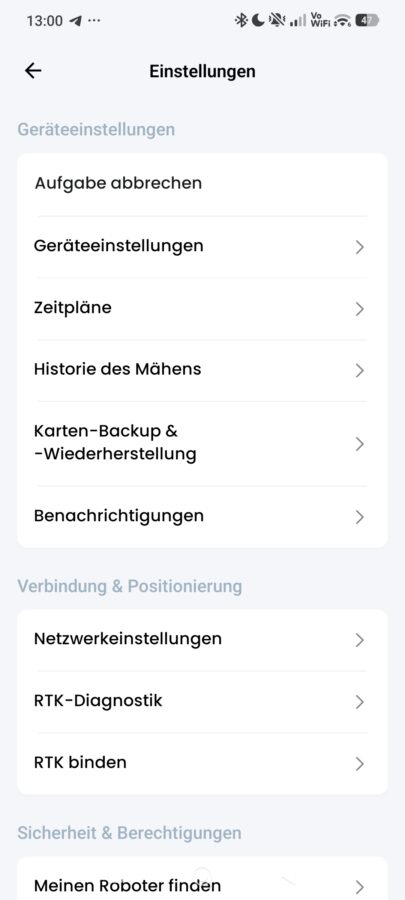 Lymow One Plus Geraeteeinstellungen 1 Lymow One Plus Geraeteeinstellungen 1