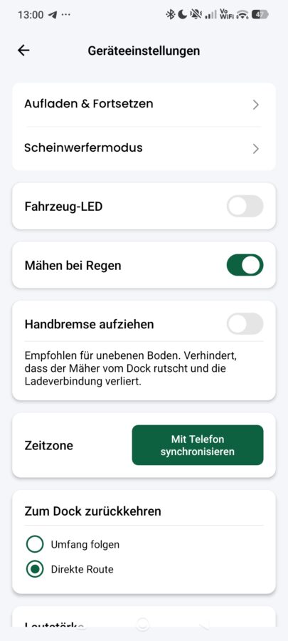 Lymow One Plus Geraeteeinstellungen 3 Lymow One Plus Geraeteeinstellungen 3