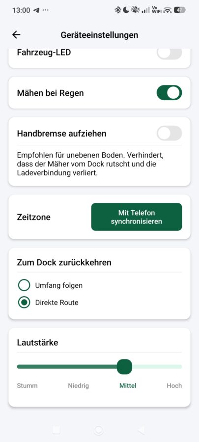 Lymow One Plus Geraeteeinstellungen 4 Lymow One Plus Geraeteeinstellungen 4