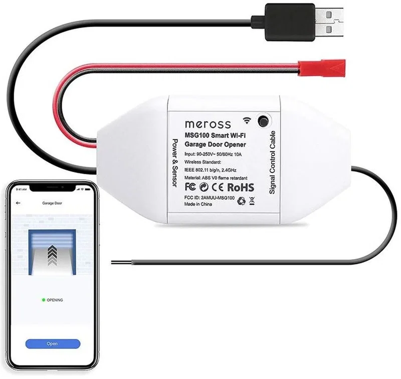 Meross Garagentoroeffner smart MGS100 Meross Garagentoroeffner smart MGS100