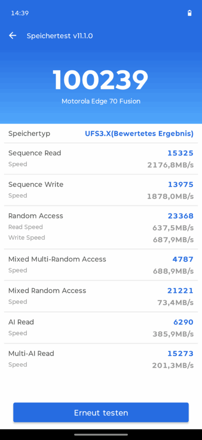 Screenshot edge70fusion antutu speichertest Screenshot edge70fusion antutu speichertest