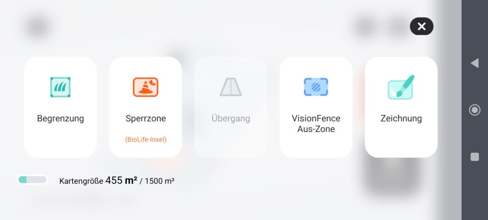 Navimow i215 Lidar App Karte 2 Navimow i215 Lidar App Karte 2