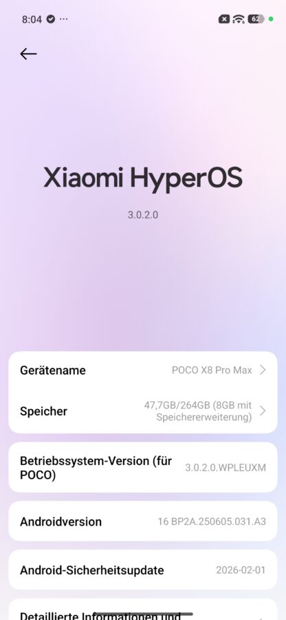 HyperOS 3 System Android 16 Poco X8 Pro Max 3 HyperOS 3 System Android 16 Poco X8 Pro Max 3