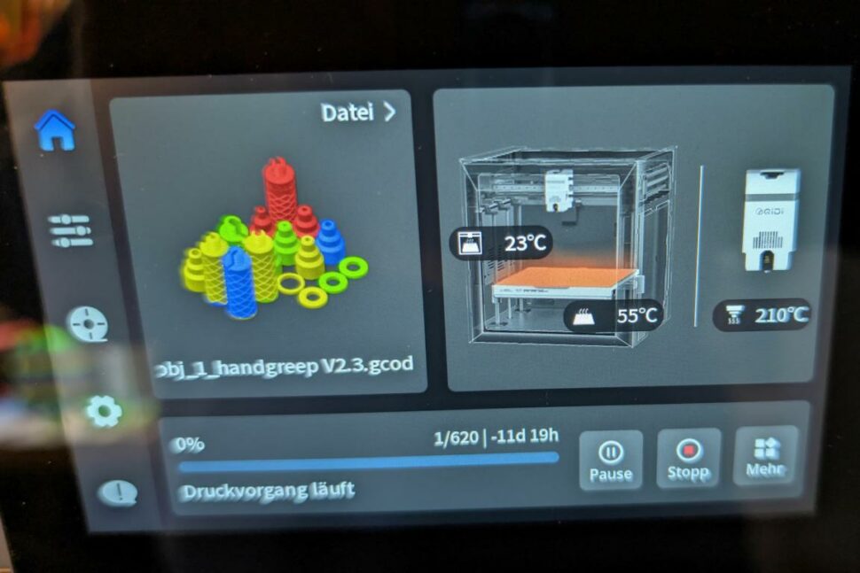 QIDI Max4 14 Qidi Max 4 Touchscreen