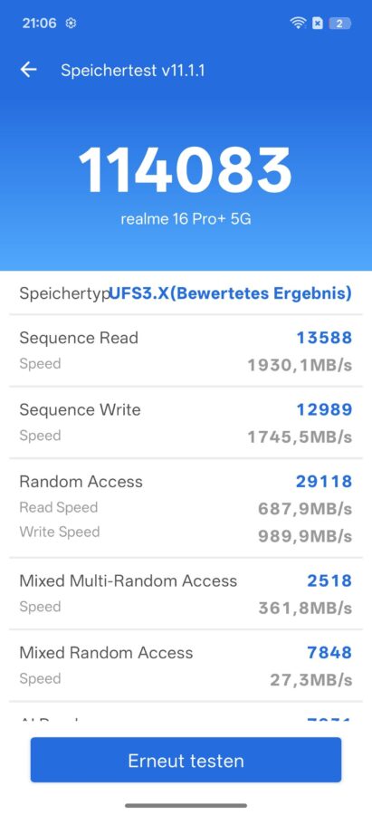 Test Realme 16Pro Benchmark Test Realme 16Pro Benchmark