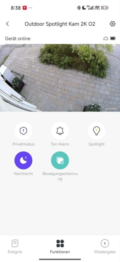 Switchbot App Kamera 2 Switchbot App Kamera 2