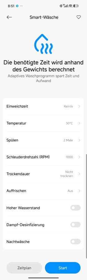 Einzelen Waesche Einstellungen mit Gewicht Xiaomi Mijia Waschtrockner Einzelen Waesche Einstellungen mit Gewicht Xiaomi Mijia Waschtrockner