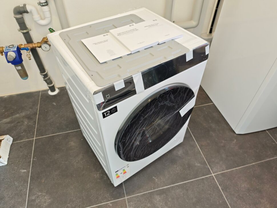 Xiaomi Mijia Waschtrockner Auspacken Aufbau und Lieferumfang 1 1 Xiaomi Mijia Waschtrockner Auspacken Aufbau und Lieferumfang 1 1