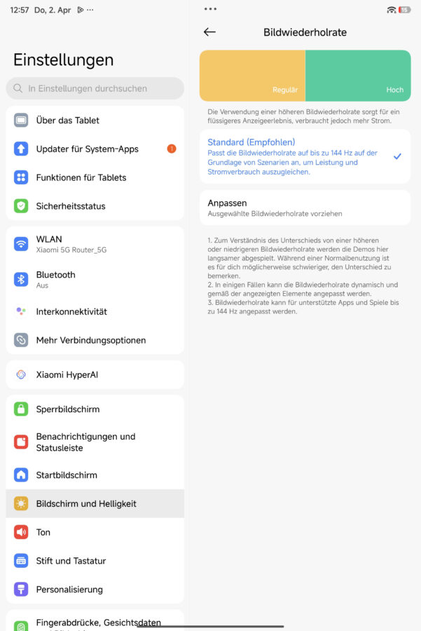 Xiaomi Pad 8 Pro Displaysettings 3 Xiaomi Pad 8 Pro Displaysettings 3