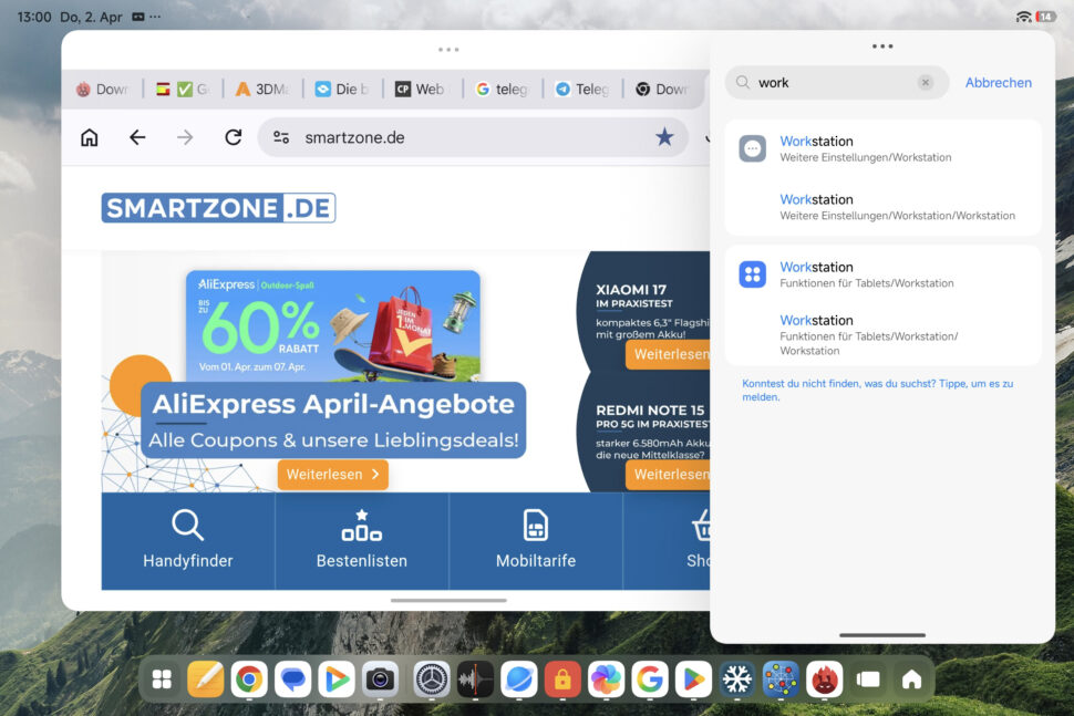 Xiaomi Pad 8 Pro workspace mode Xiaomi Pad 8 Pro workspace mode
