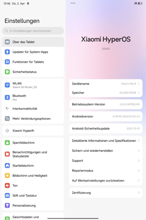 Xiaomi Pad 8 HyperOS 3.0 4 Xiaomi Pad 8 HyperOS 3.0 4
