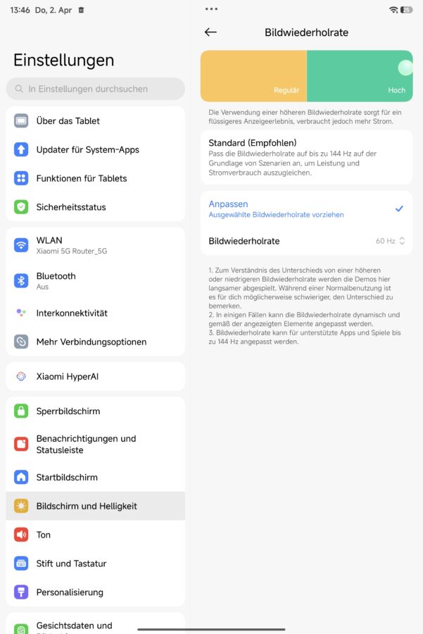 Xiaomi Pad 8 HyperOS Display Settings 4 1 Xiaomi Pad 8 HyperOS Display Settings 4 1