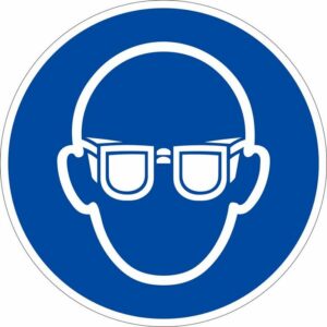 ACMER PM 30 5 Schutzbrille ist Pflicht!