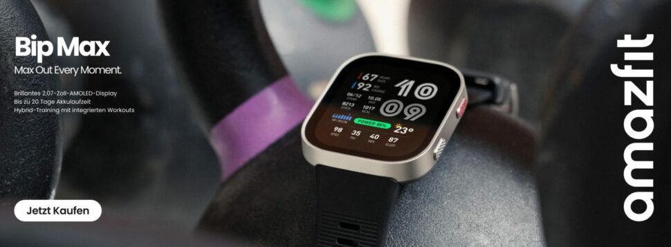 Amazfit Bip Max vorgestellt 1