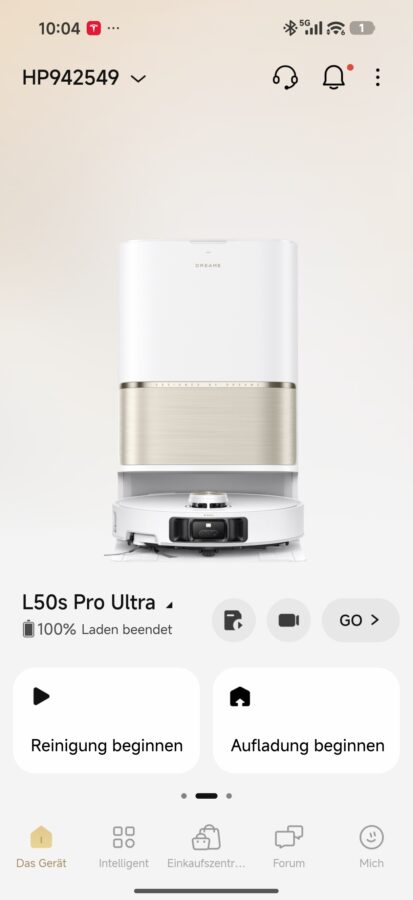 Dreame L50S pro Ultra Screenshots 5 Dreame L50S pro Ultra Screenshots 5