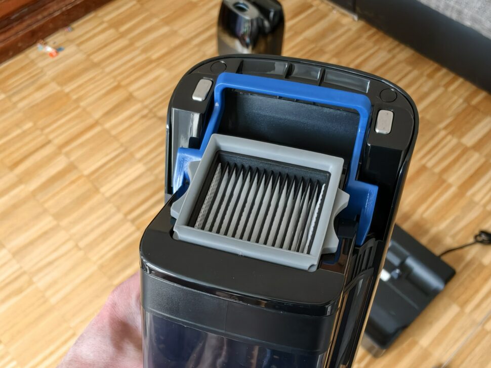Tineco Floor One S9 Artist Steam Pro Filter Detail Tineco Floor One S9 Artist Steam Pro Filter Detail