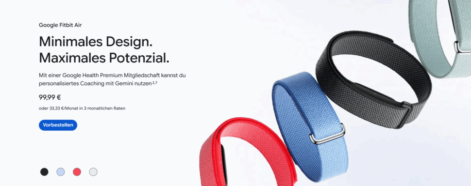 Google Fitbit Air Banner I Google Fitbit Air Banner I